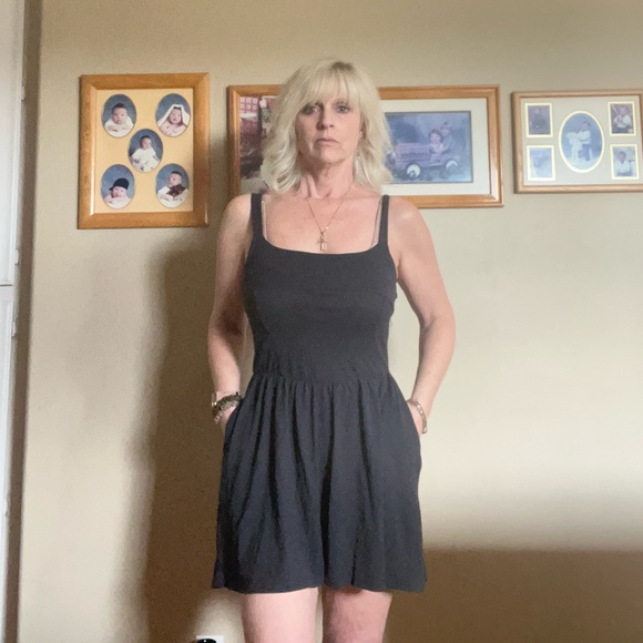 Free People Beach Black dress xs NWT - Picture 14 of 15